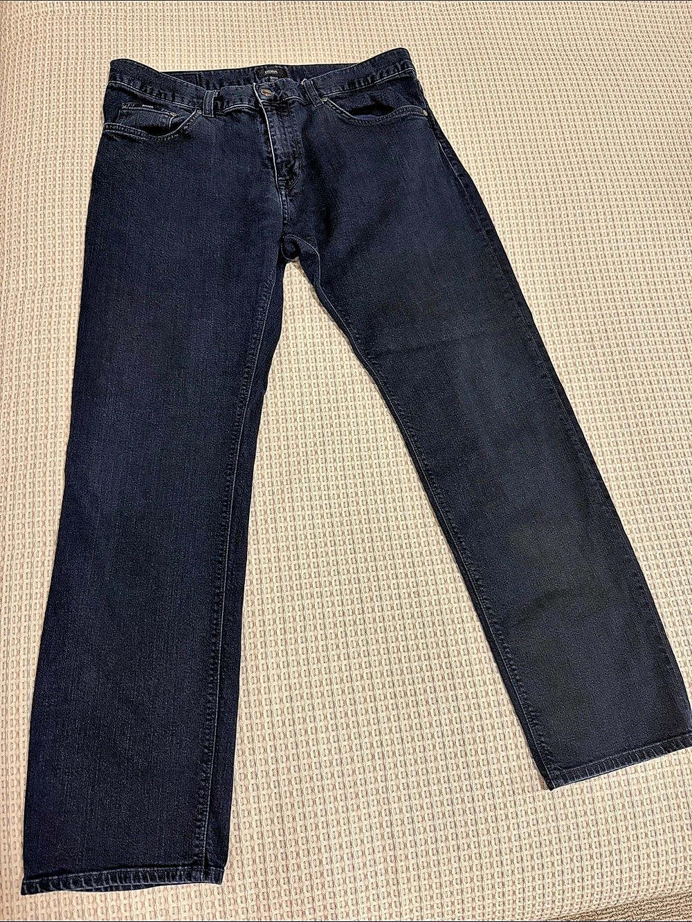 BOSS Men's Straight-Leg Jeans Like New